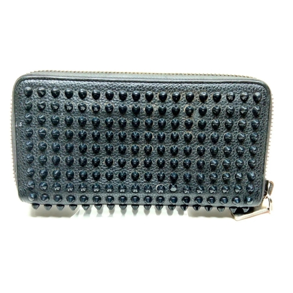 Christian Louboutin Handbags - Christian Louboutin Long Wallet  Black Leather Zippy compact wallet